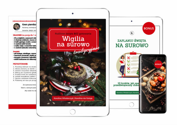 Pakiet: E-book „WIGILIA NA SUROWO” + bonusowy PLANER i TAPETA